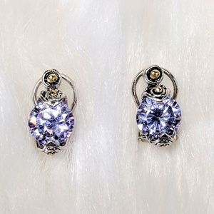 Jewelry - Contemporary Amethyst Studs Jewelry - Contemporary Amethyst Studs